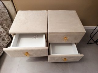 Mesitas de Noche+cama 1'35 cm. OFERTAAAAAA