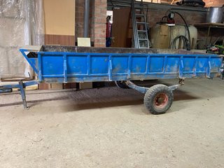 Remolque agrícola bajo 3.2x1.2m