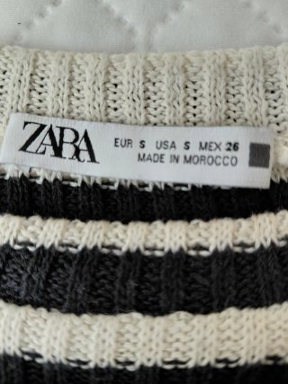 Conjunto Falda y Jersey Rayas y Cuadros