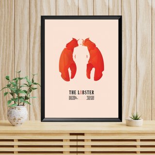 Quadro con Poster film The Lobster - Cornice 40x30