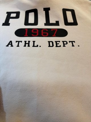 Polo Ralph Lauren white/red/black hoodie