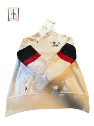 Polo Ralph Lauren white/red/black hoodie