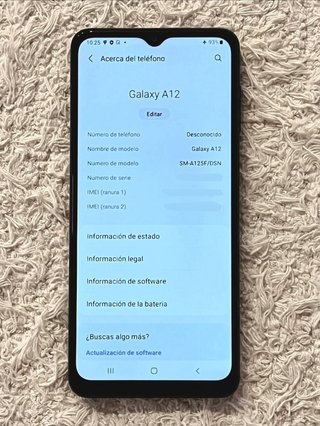 Samsung Galaxy A12 32GB Negro
