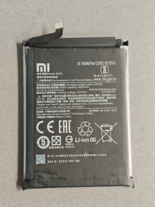 Batería BN53 Redmi Note 9 Pro