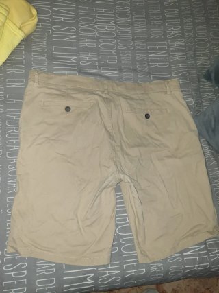 Pantalones cortos beige