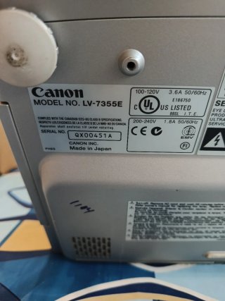 Proyector Canon LV-7355 Plata