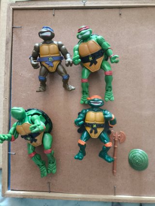 Lote Figuras Tortugas Ninja