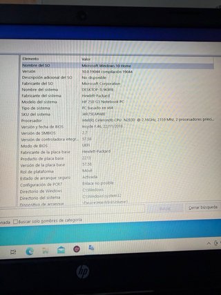 HP 250 G3 Notebook PC Windows 10