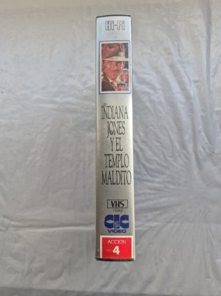 VHS Indiana Jones y el Templo Maldito