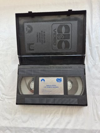 VHS Indiana Jones y el Templo Maldito