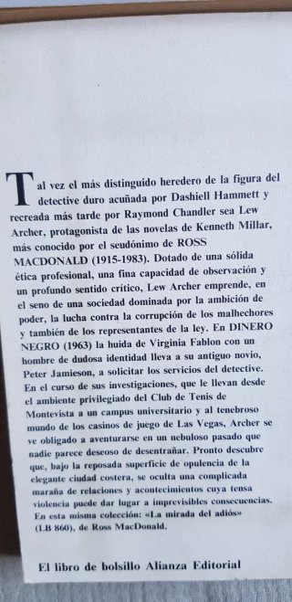 Lote 6 novela Ross Macdonald