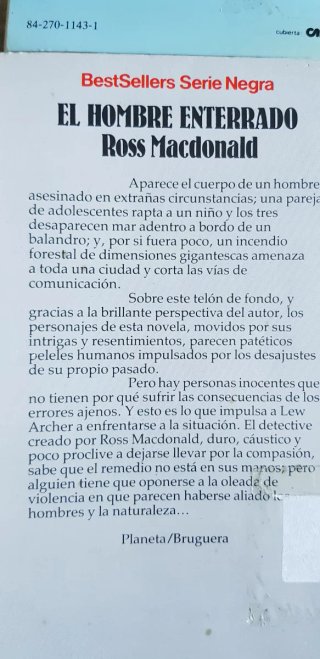 Lote 6 novela Ross Macdonald