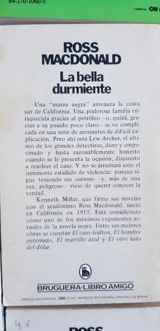 Lote 6 novela Ross Macdonald