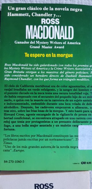 Lote 6 novela Ross Macdonald