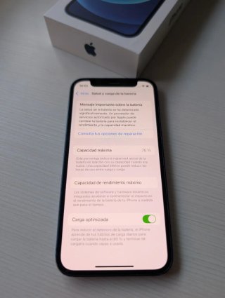 iPhone 12 Mini Blu Apple 128GB 75% Batteria