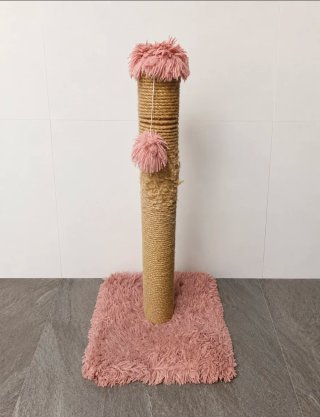 Rascador para gato con pompón