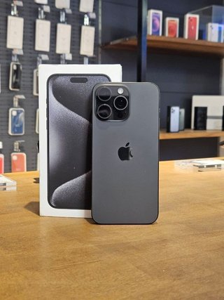 IPHONE 15 PRO MAX 256GB NEGRO 100% BAT - 0 CICLOS