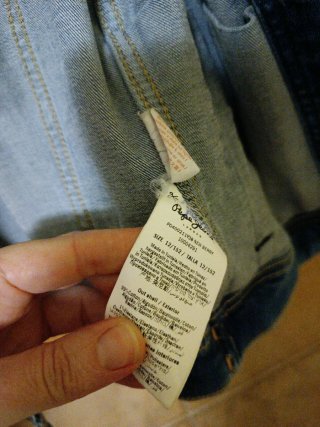 Cazadora vaquera Pepe Jeans niña talla 12.