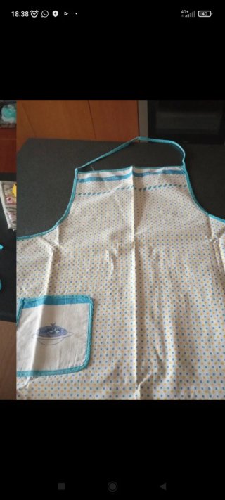 Set grembiule da cucina fantasia