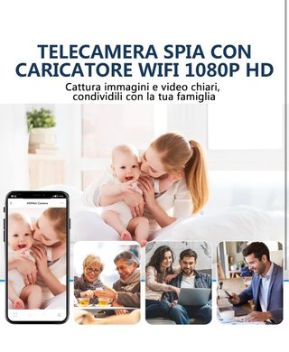 Cámara Espía WiFi 5G Mini
