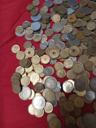 Lote de monedas antiguas variadas Españolas