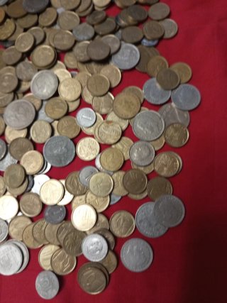 Lote de monedas antiguas variadas Españolas