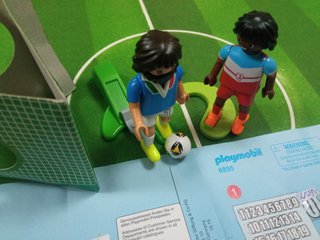 Playmobil Futbolistas Francia y Portugal