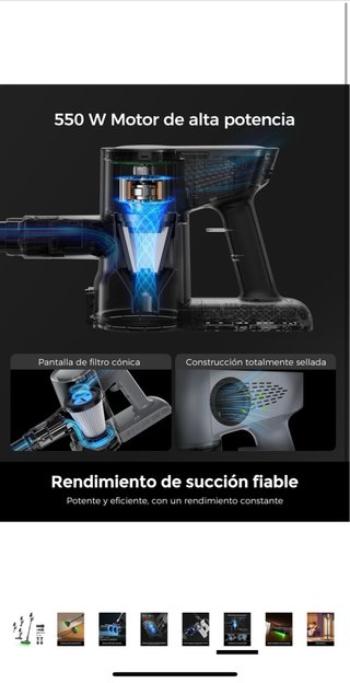 Aspiradora sin cable nueva, precintada