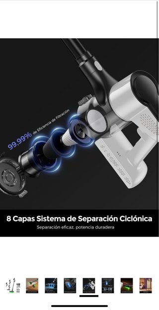 Aspiradora sin cable nueva, precintada