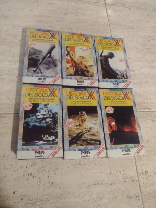 Lote 5 VHS Historia del Siglo XX