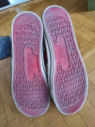 Zapatillas Gucci Marrones y Verdes
