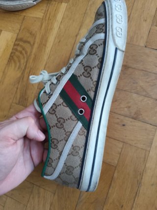 Zapatillas Gucci Marrones y Verdes