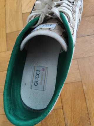Zapatillas Gucci Marrones y Verdes