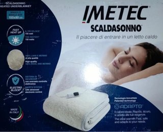 Scaldasonno Imetec 150x80cm