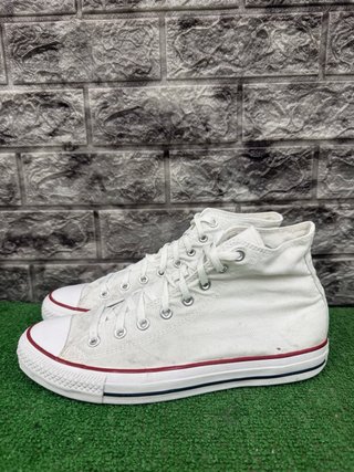Converse All Star Bianche Tg 45