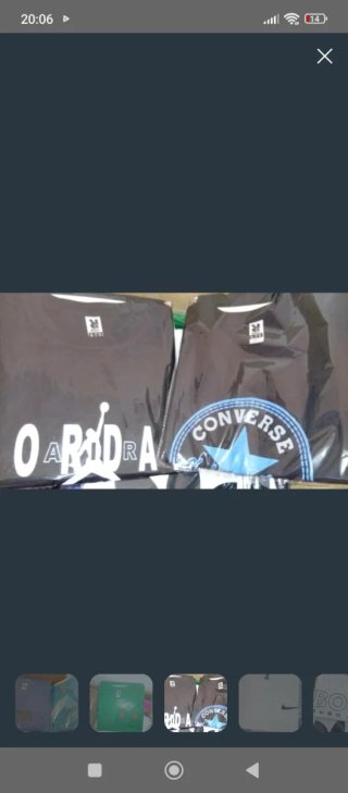 Camisetas Puma y The North Face