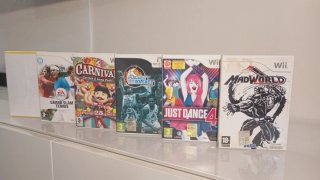 Lotto 7 Giochi Wii - Just Dance 4 & 2014, MadWorld