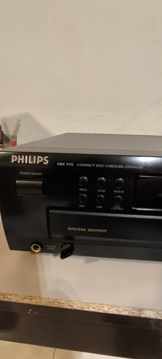 Reproductor CD Philips CDC 775 Negro