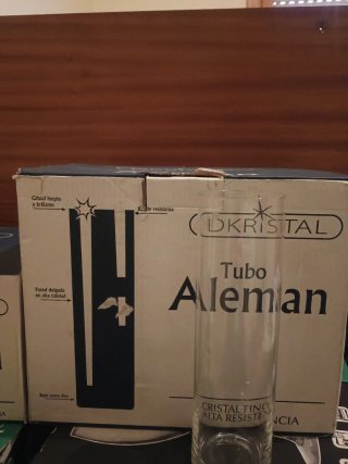 Vasos Tubo Corto DKristal