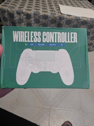 Mando PS4 y PC Compatible Blanco