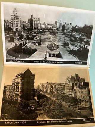 Cuaderno 10 Postales Antiguas Barcelona