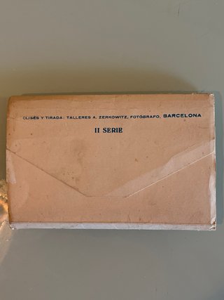 Cuaderno 10 Postales Antiguas Barcelona