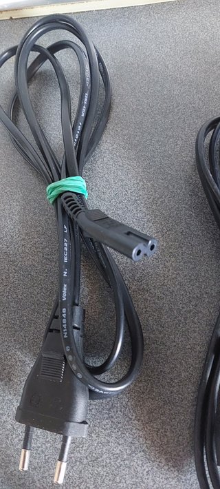 5 Cables Alimentación Tipo 8 Radio TV PS4