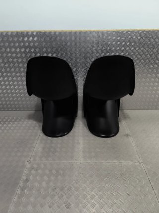 Sillas Diseño Panton x2 Negras