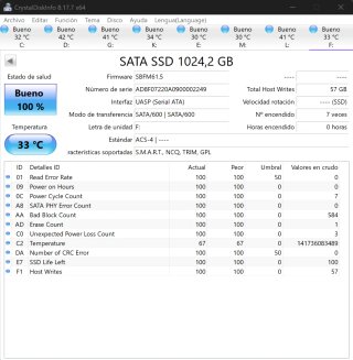 Disco Externo EMTEC 1TB SSD X210 con 0 Horas