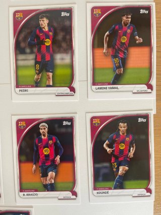 Pack 18 cartas FC Barcelona Topps 2026