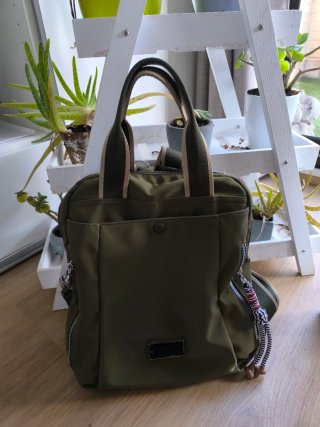 Bolso Mochila Verde Militar