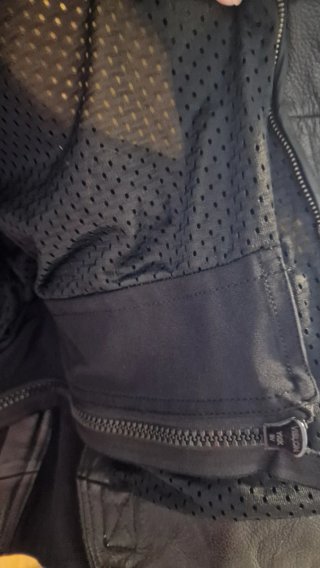 Moto Chaqueta de piel para hombre talla 46