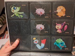 Colección de Lamincards Pokémon
