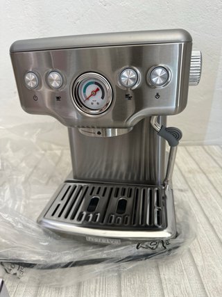 Cafetera Espresso Neretva 1450W Acero Inox